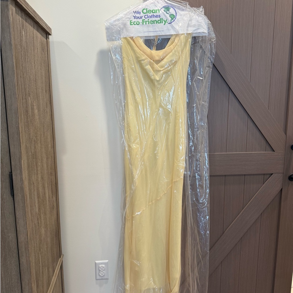 Peppermayo Yellow Maxi Dress
